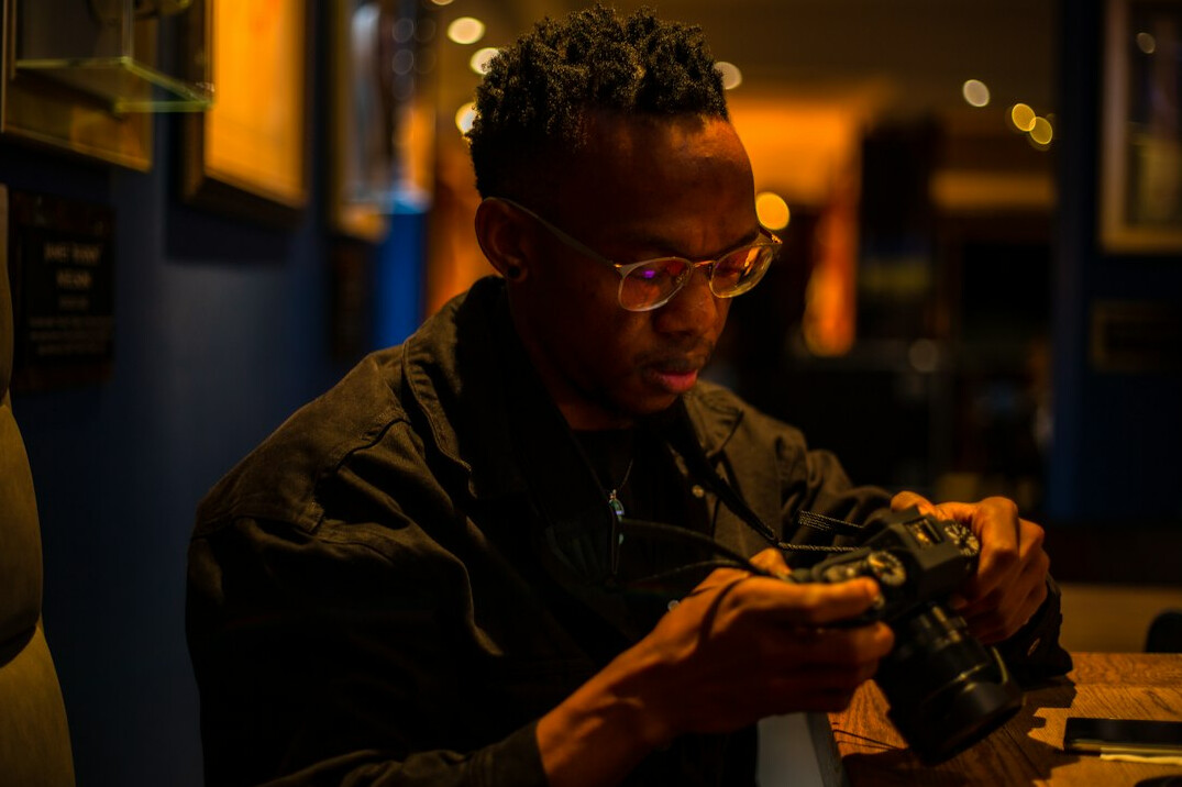Portrait of a male documentary journalist